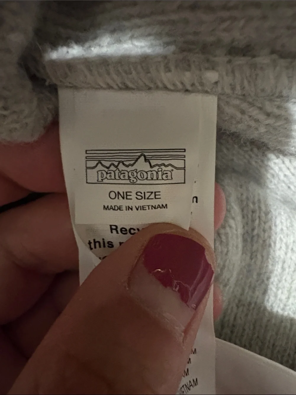 Patagonia classic ribbed